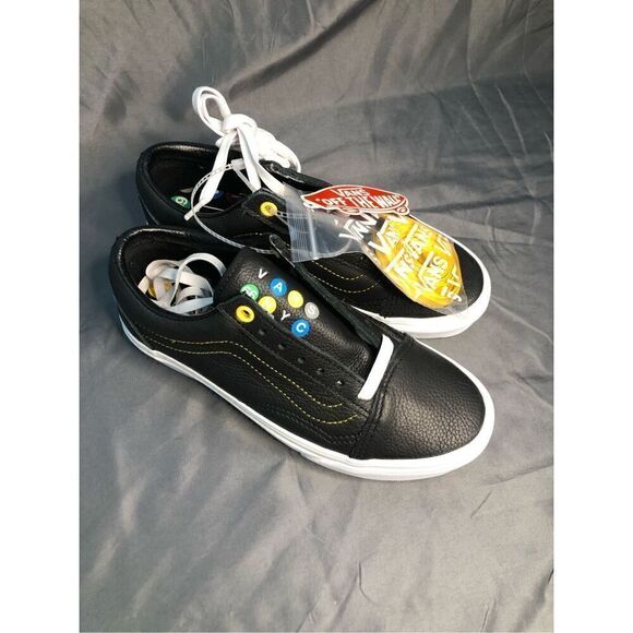 Vans Shoes - VANS OLD SKOOL NYC 66 BLACK LEATHER SIZE 5.5 MEN'S/ 7 WOMEN'S